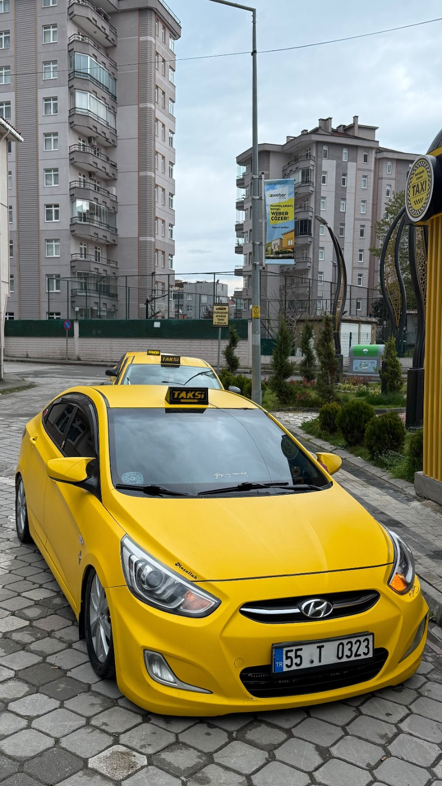 Samsun 55 T 0323 taksi